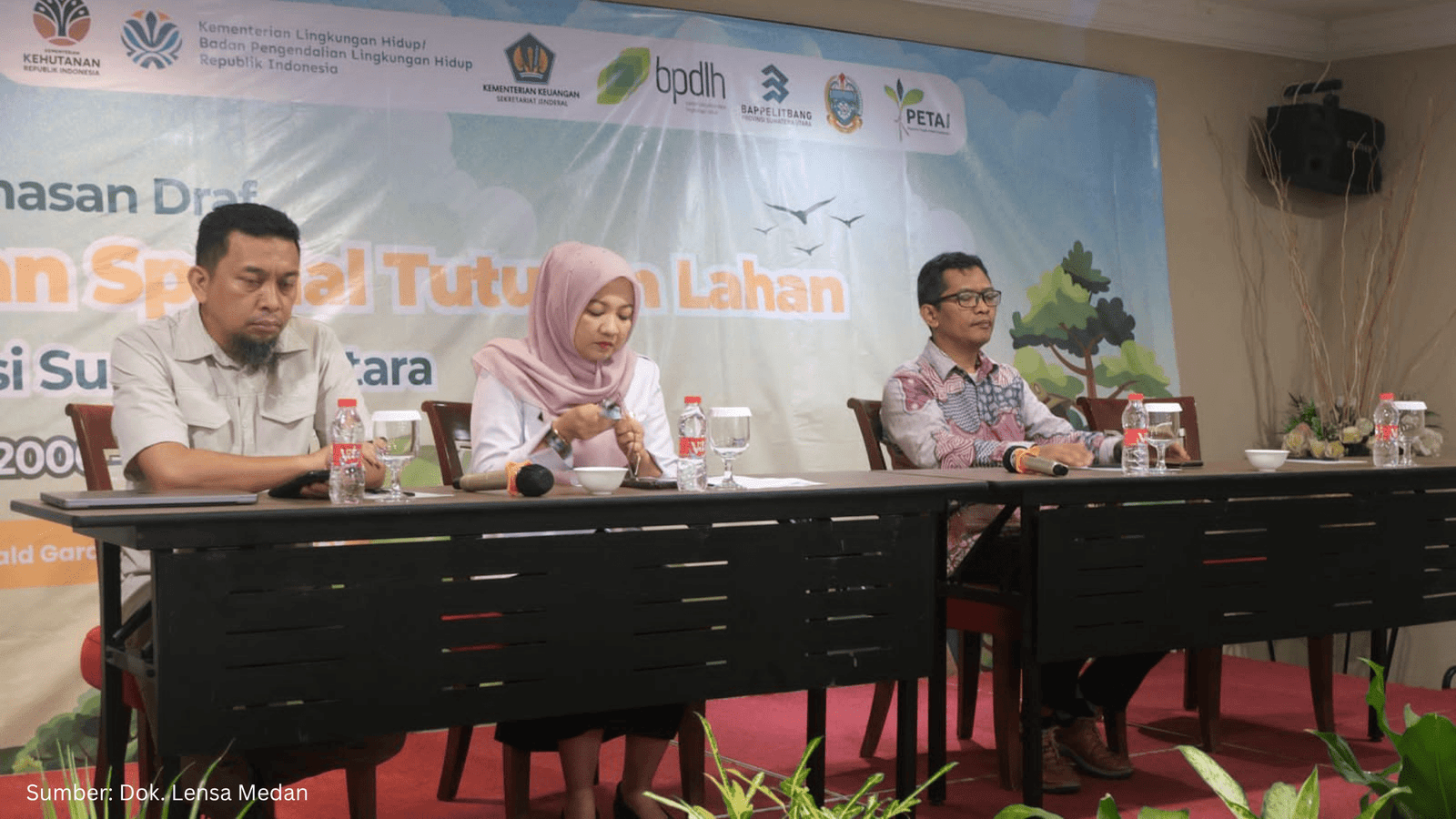 DLHK Sumut dan Yayasan PETAI Bahas Temuan Awal Kajian Spasial Tutupan Lahan